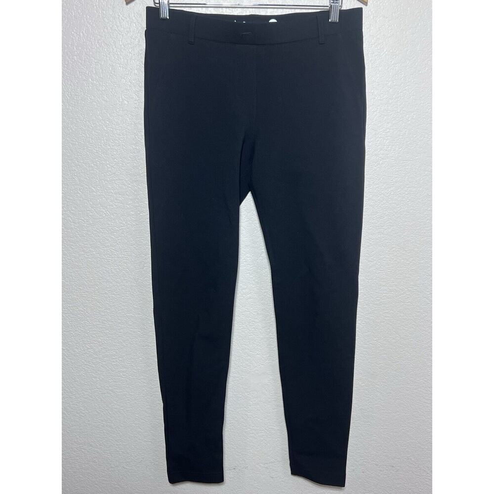 Betabrand Women's Pants Medium Black Skinny Leg Dress Yoga Stretch Pull On
